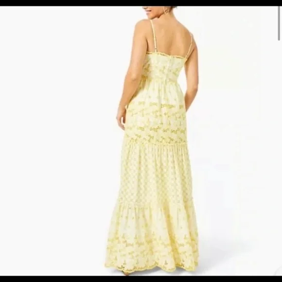 Lilly Pulitzer Maxi Dress, Tags removed, never worn other than try on - Picture 3 of 5